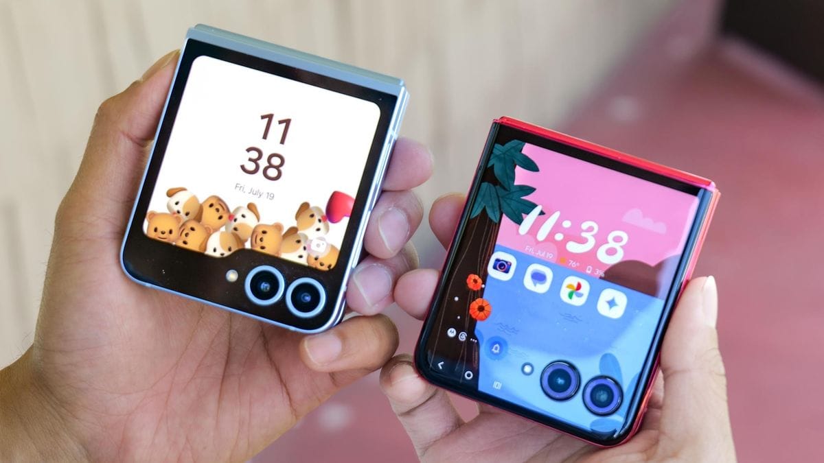 Galaxy Z Flip 6 vs. Razr+