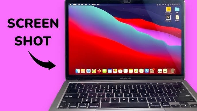 Screenshot on a Mac