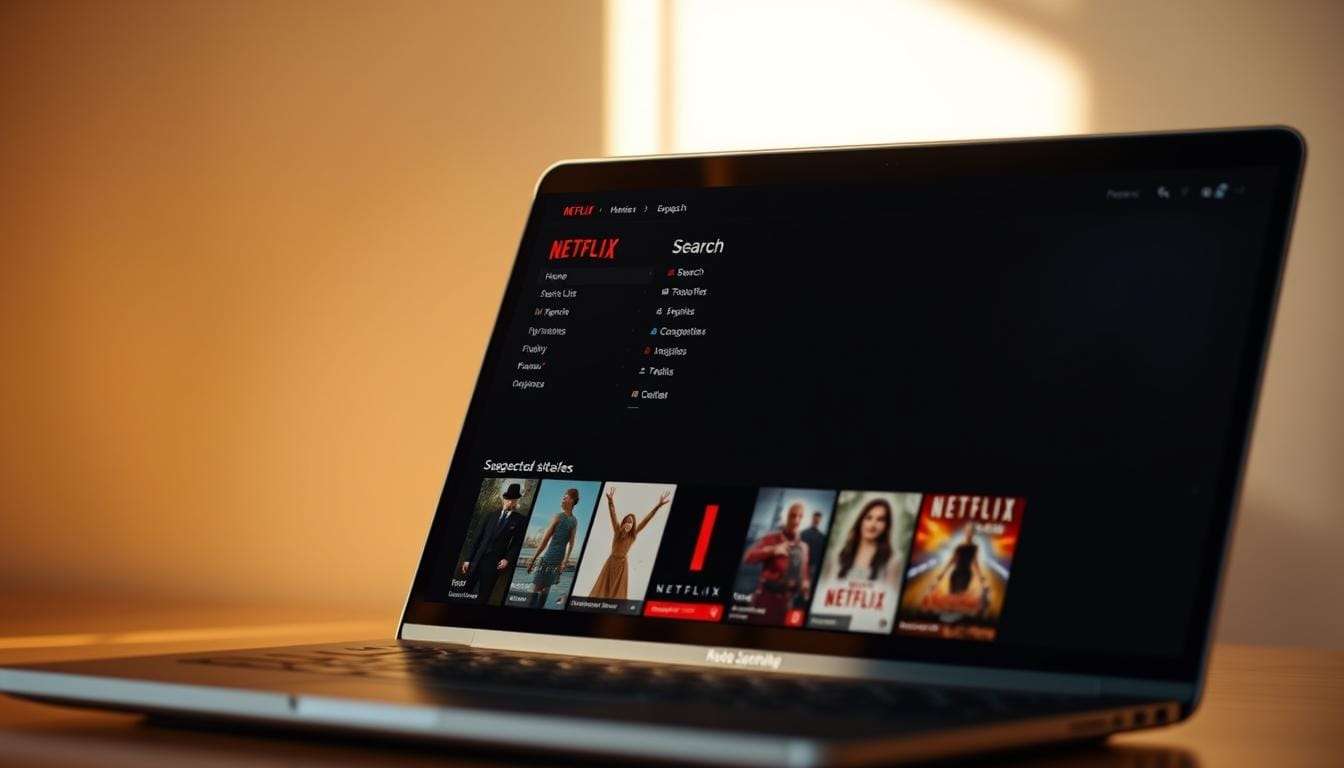 Netflix interface
