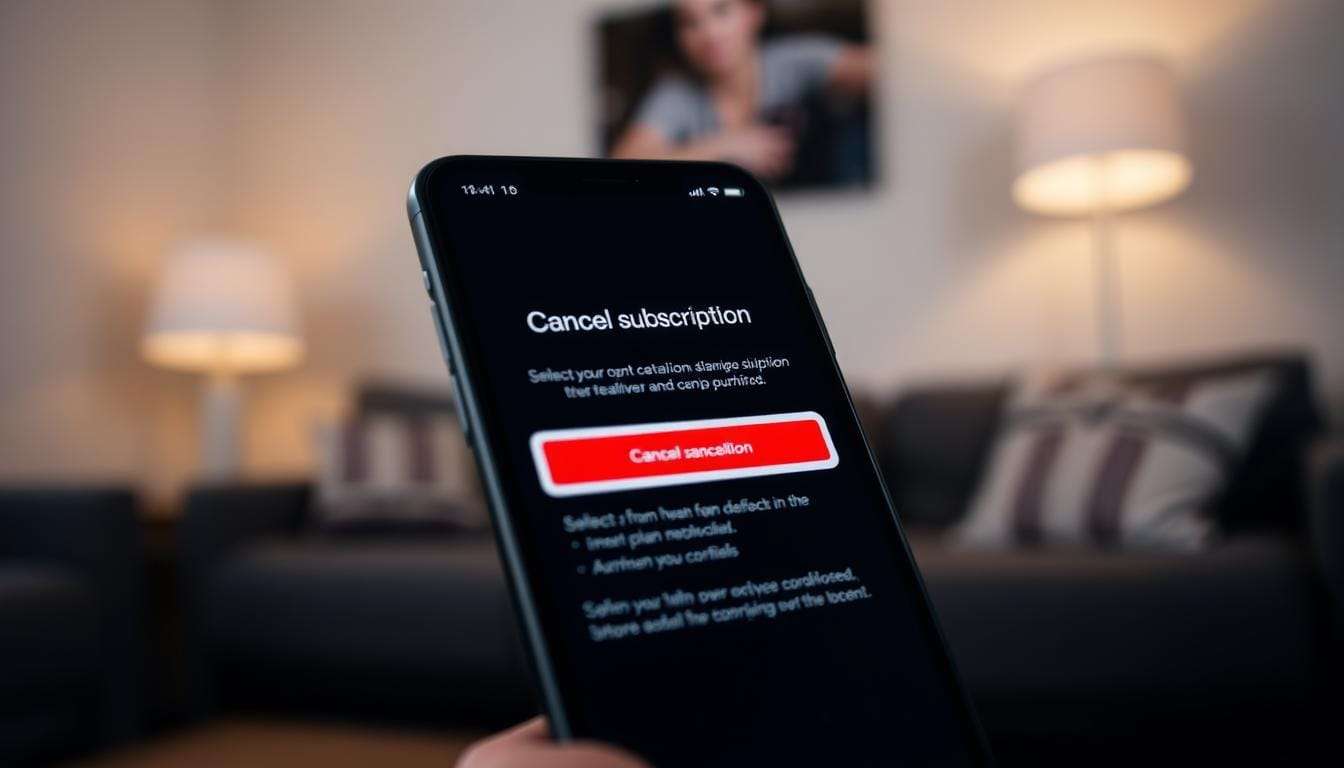 how to cancel netflix subscription on phone