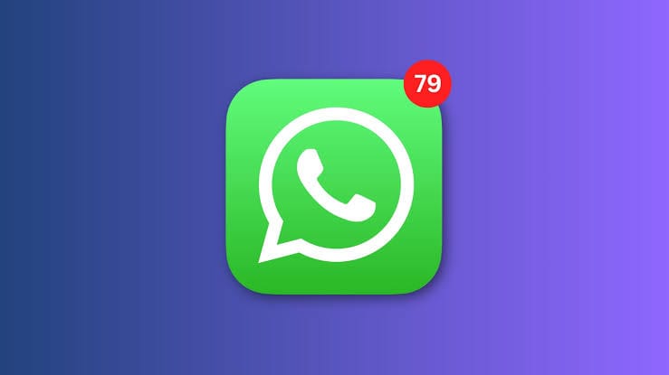WhatsApp message counts