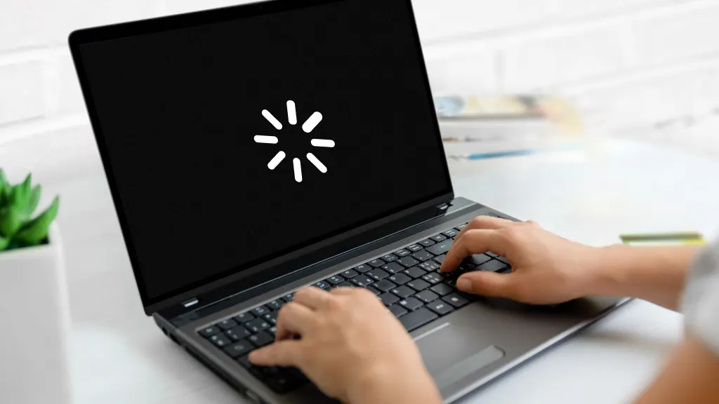 a computer with issue
