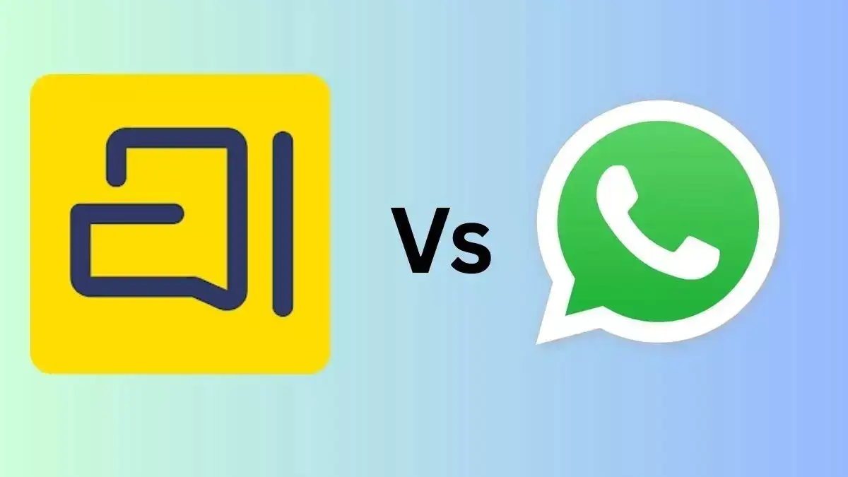 arattai and whatsapp logo