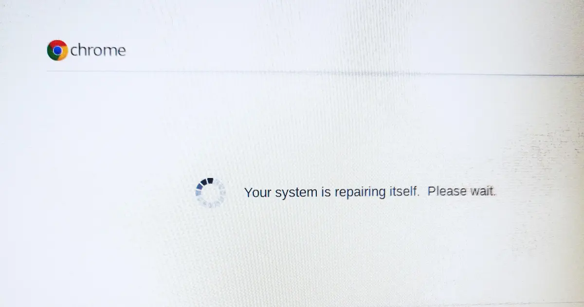 Your System Is Repairing Itself
